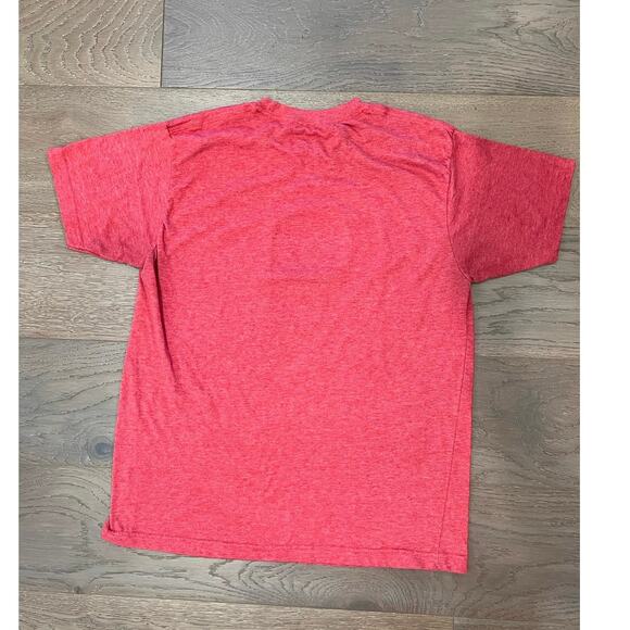 Captain Morgan Men's Heathered Red T-Shirt Size L EUC - Picture 3 of 4